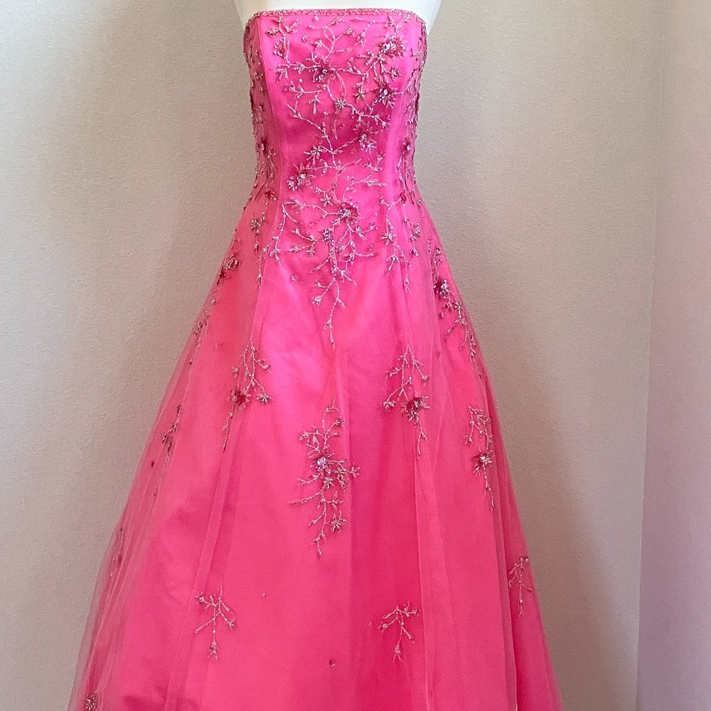 Beaded Pink Dress